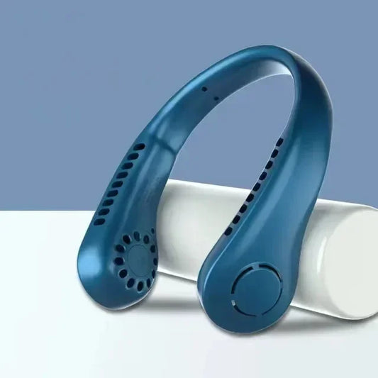 Portable Bladeless Neck Fan for Outdoor Activities