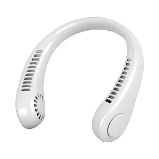 Portable Bladeless Neck Fan for Outdoor Activities