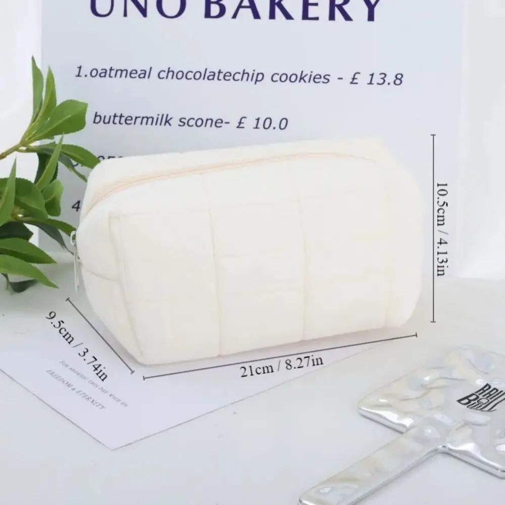 Cozy Plush Cosmetic Case