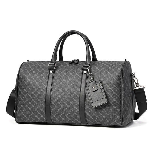 Stylish Leather Tote Travel Bag