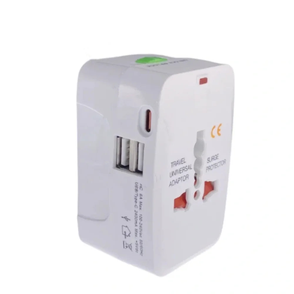 Universal Travel Charger with Dual USB