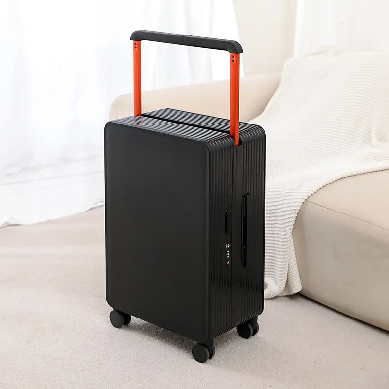 24 Inch Rolling Luggage with Front Pocket
