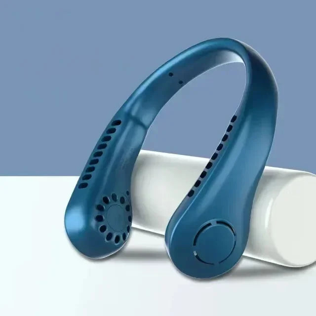Portable Bladeless Neck Fan for Outdoor Activities