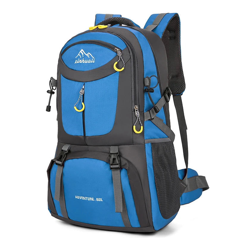 60L Internal Frame Outdoor Waterproof Backpack