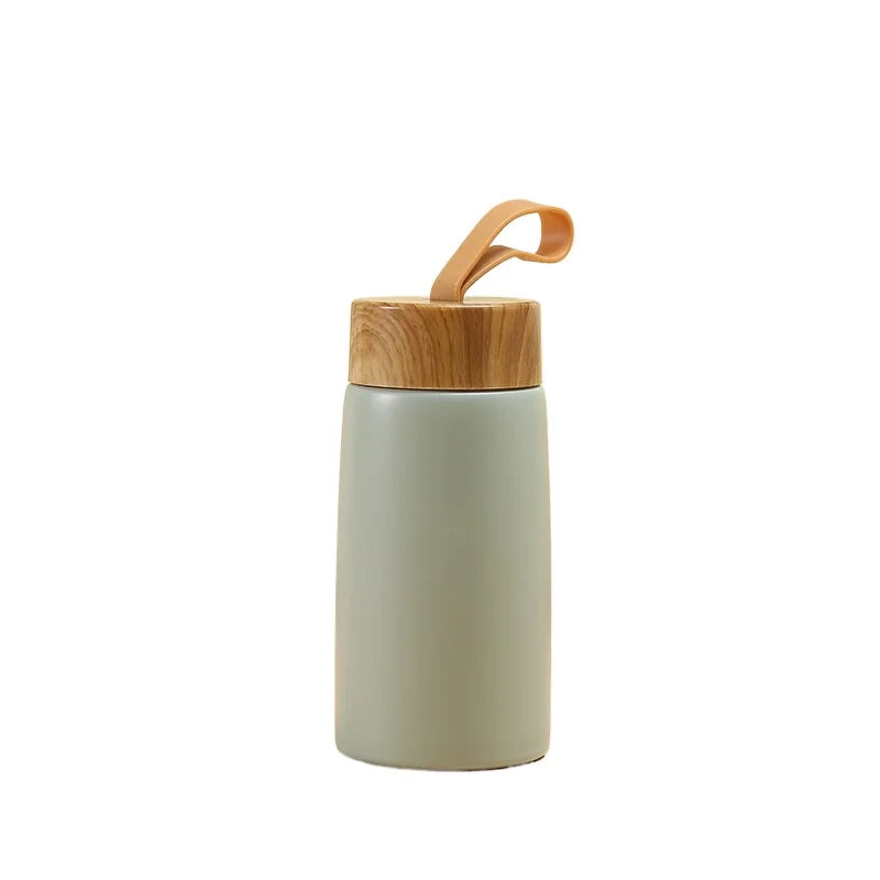 Wood Grain Mini Thermos