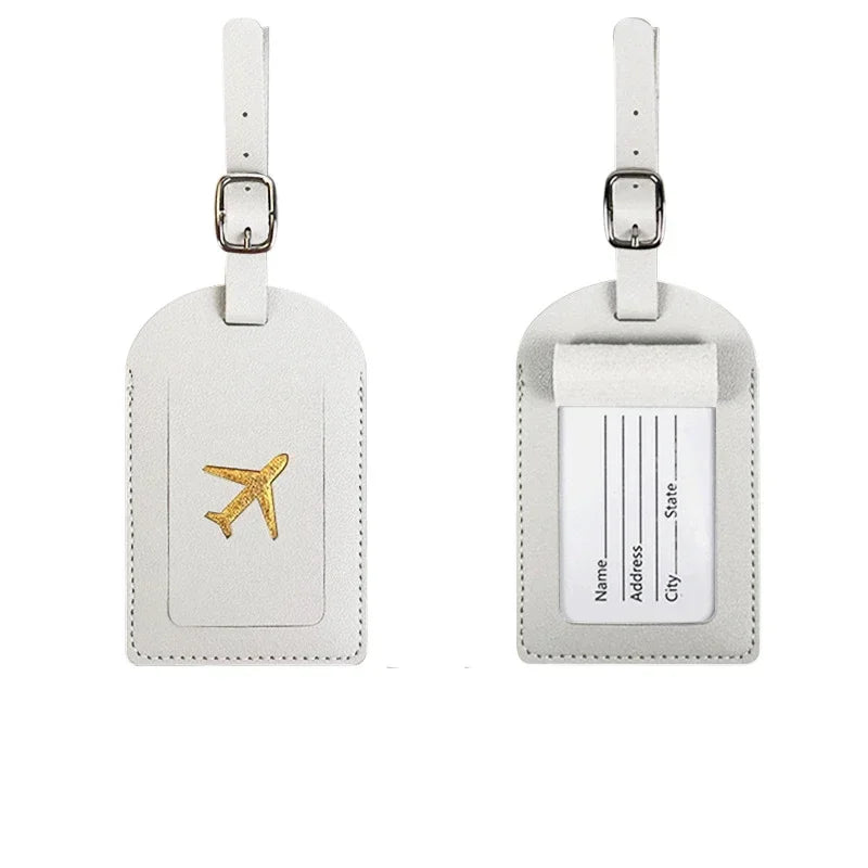 PU Leather Suitcase Luggage Tag