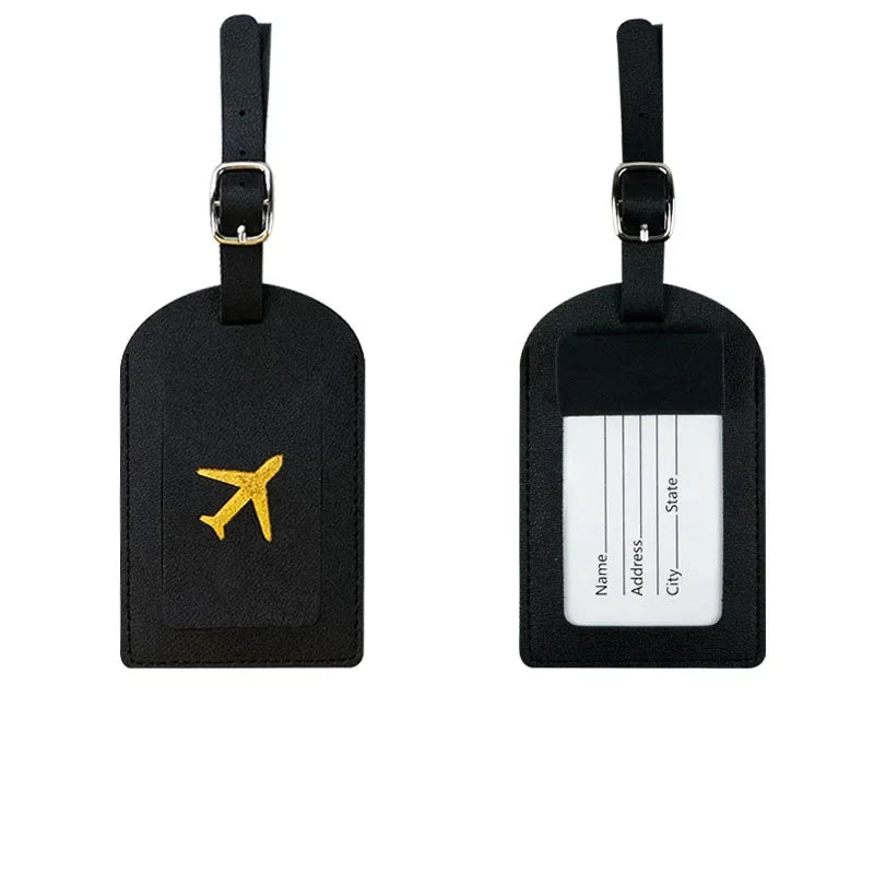 PU Leather Suitcase Luggage Tag