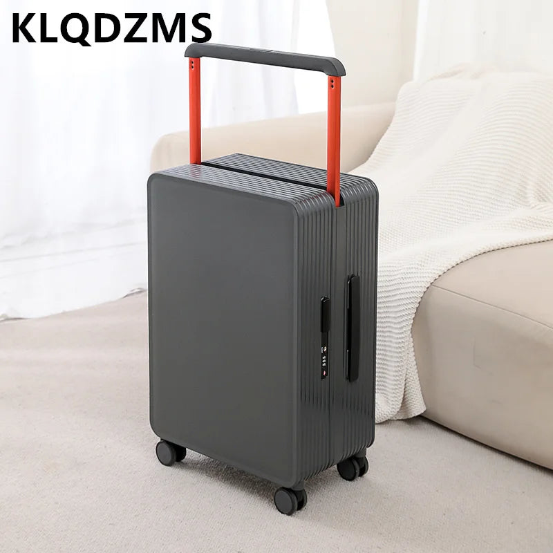 24 Inch Rolling Luggage with Front Pocket