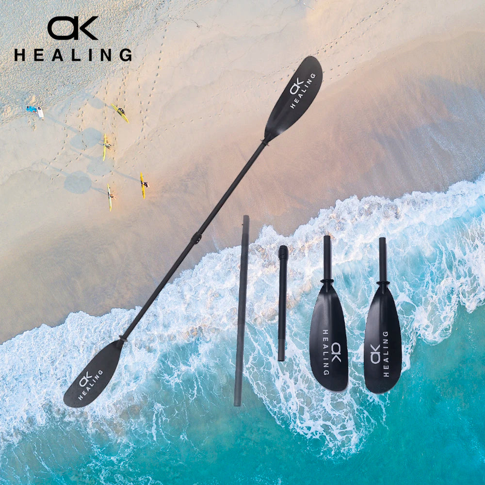 3-Section Durable Aluminum Shaft SUP Paddle