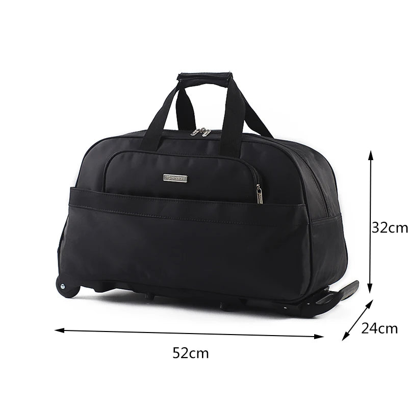 Waterproof Rolling Trolley Bag