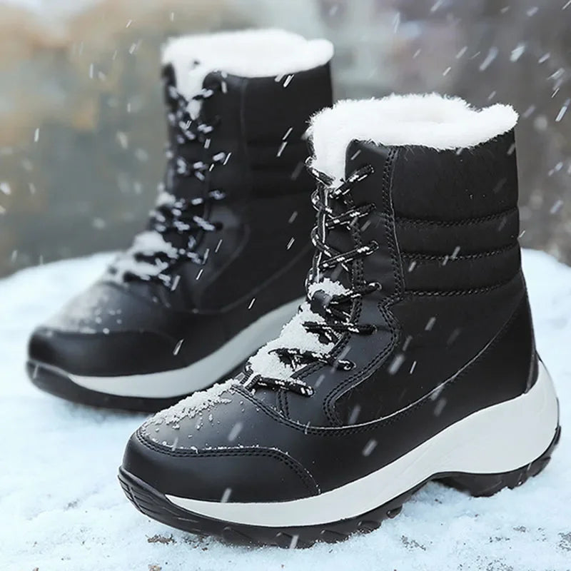 Waterproof Non-slip Winter Ski Boots
