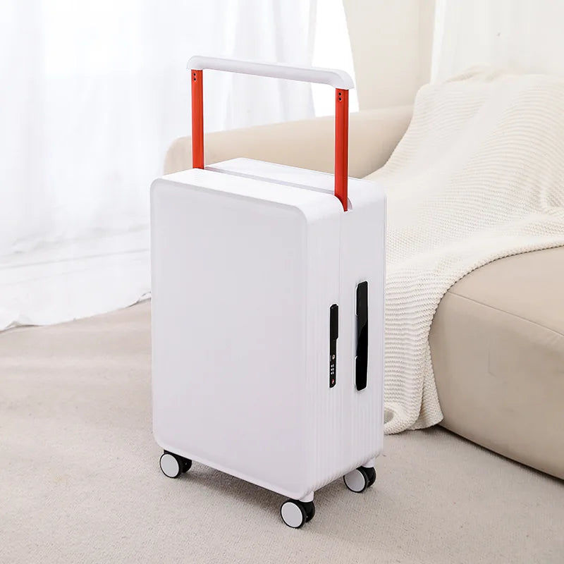 24 Inch Rolling Luggage with Front Pocket