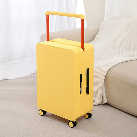 24 Inch Rolling Luggage with Front Pocket