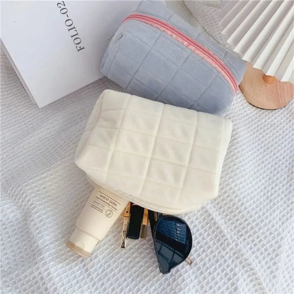 Cozy Plush Cosmetic Case