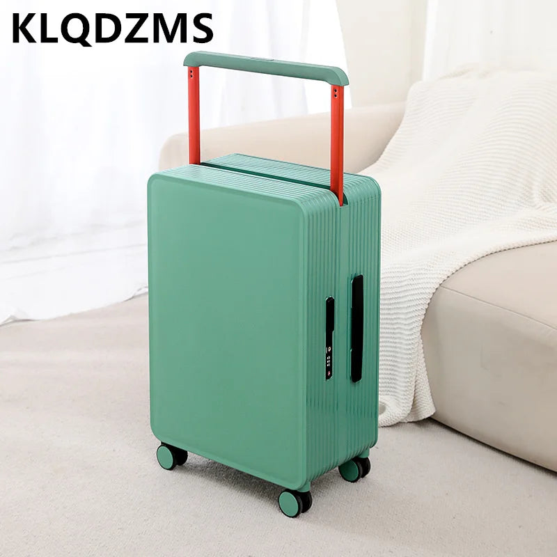 24 Inch Rolling Luggage with Front Pocket