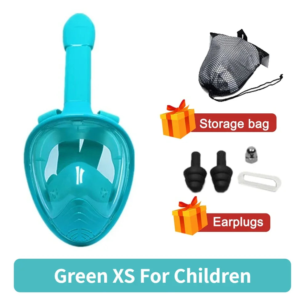 Full Face Scuba Diving Mask with Camera