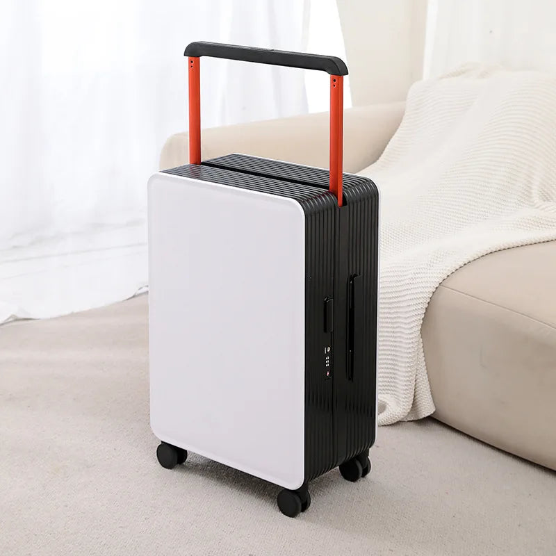 24 Inch Rolling Luggage with Front Pocket