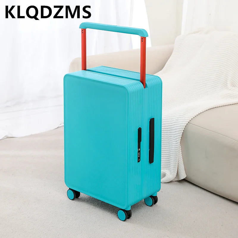 24 Inch Rolling Luggage with Front Pocket