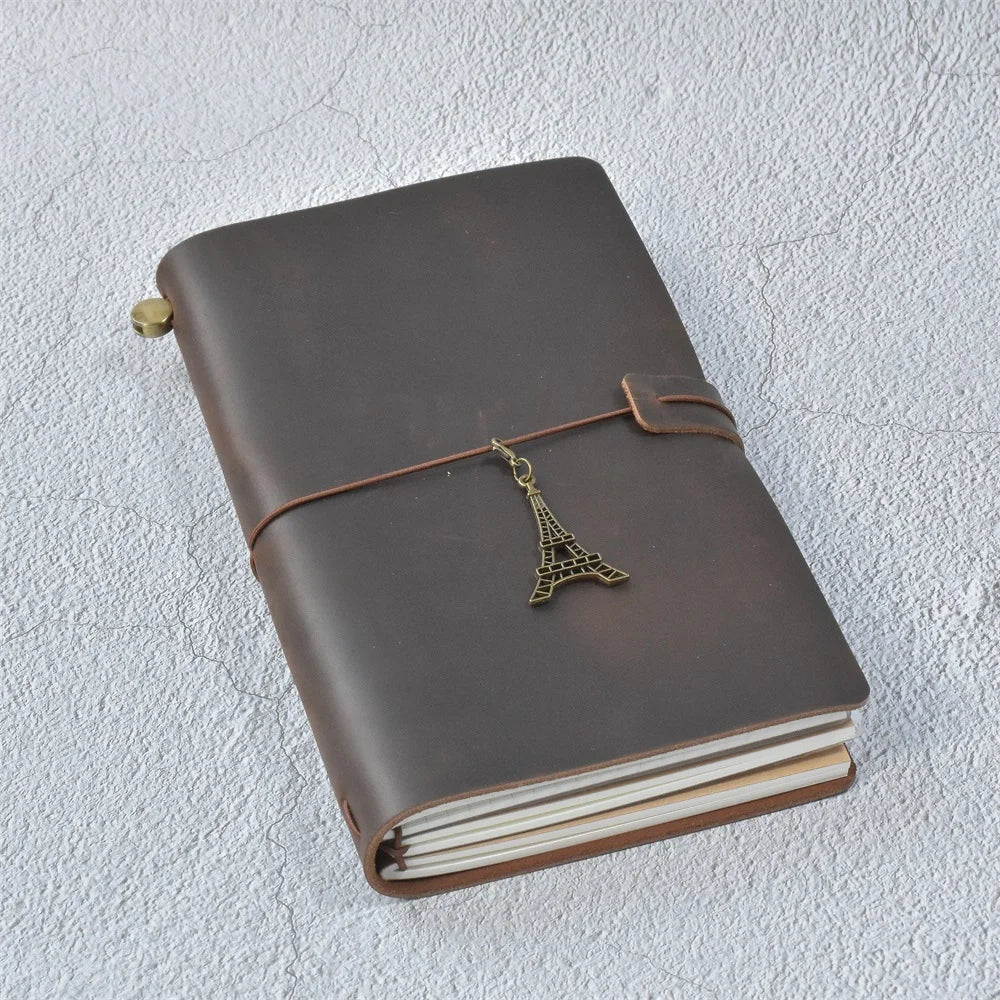 100% Genuine Leather Traveler's Diary