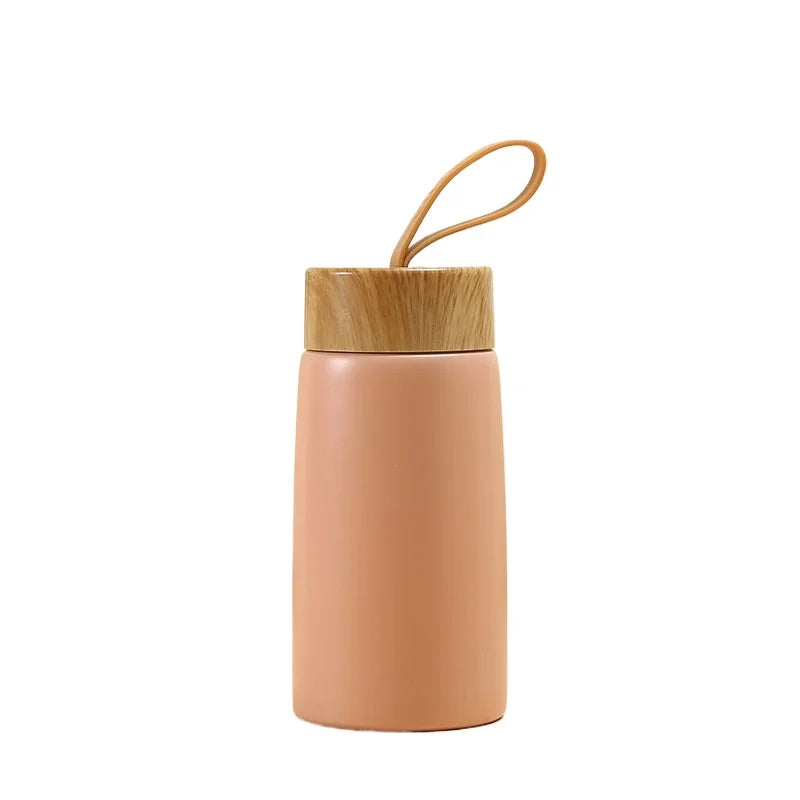 Wood Grain Mini Thermos